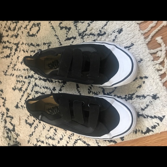 velcro vans womens size 8
